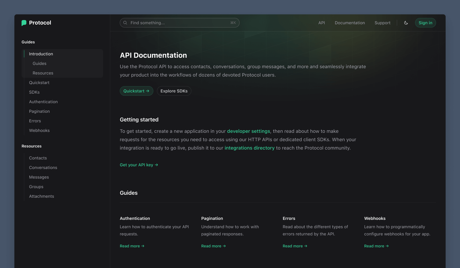 Hotelminder API reference