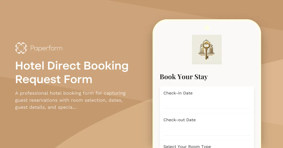 Direct Deal Widget: SiteMinder-native booking form