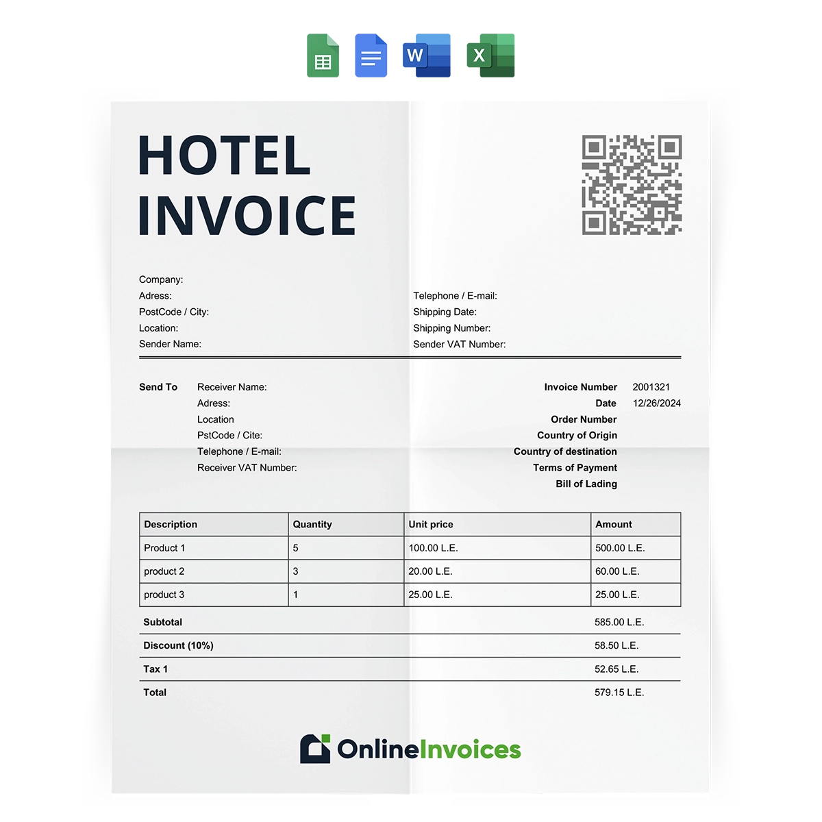 EU Fiscal Composer for SiteMinder Reservations